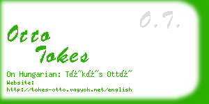 otto tokes business card